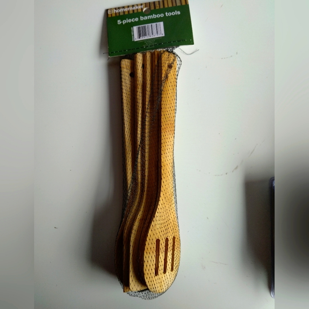 5 pieces of bamboo tools